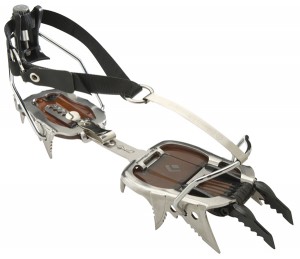 Black Diamond Cyborg crampon with automatic bindings Black Diamond Cyborg crampon with automatic bindings